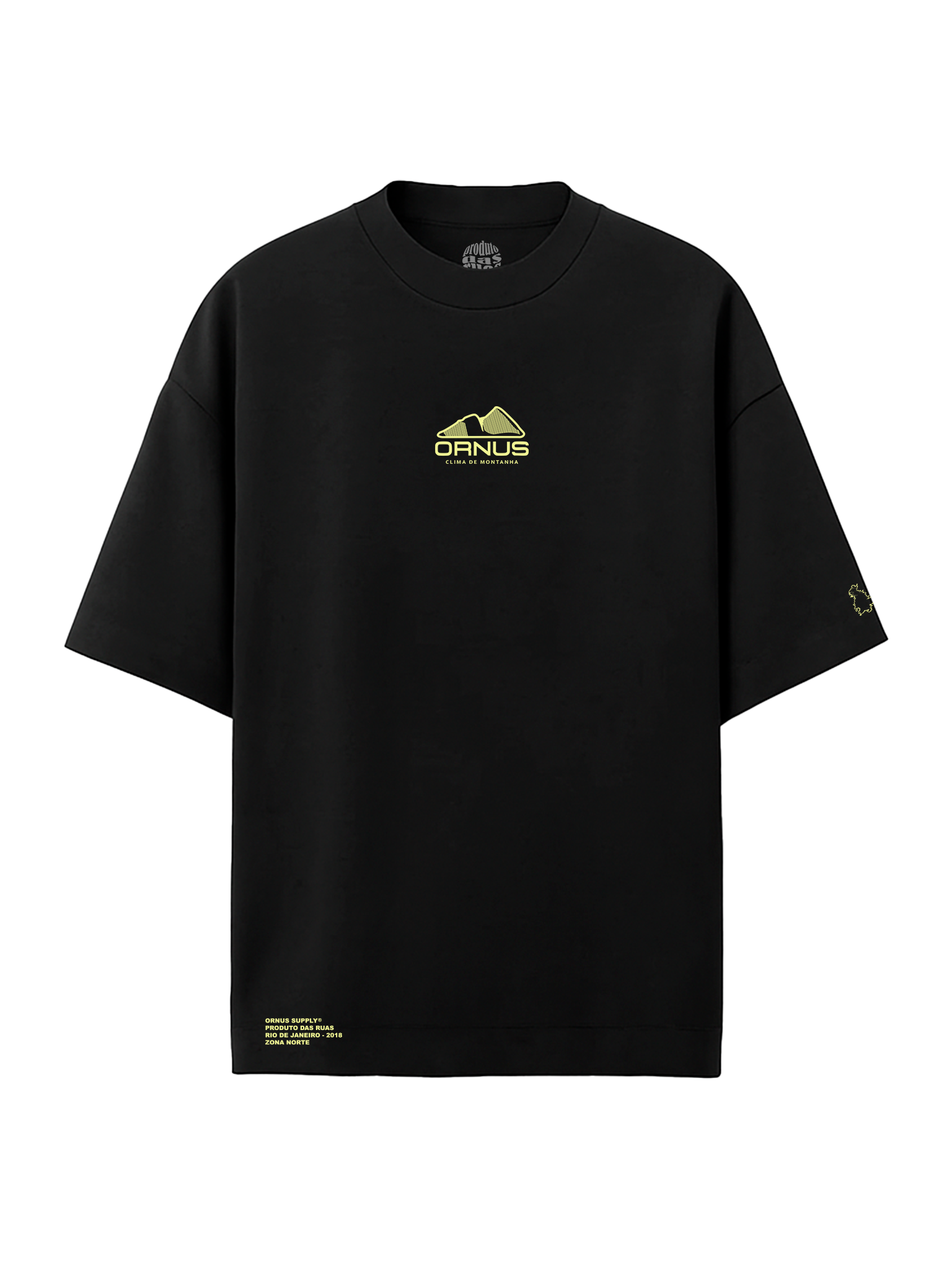 Camiseta Oversized - "Clima De Montanha"